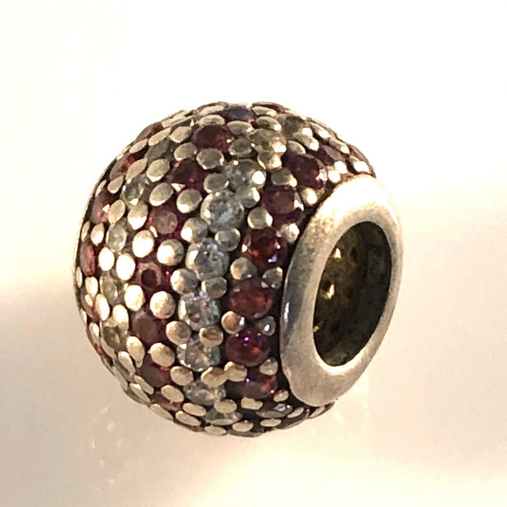 Pandora Sterling Silver Nautical Pave Lights Bead